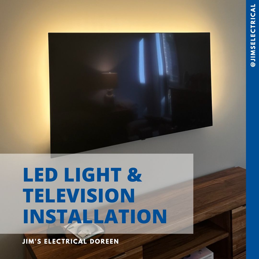 LED Lights & Television Installation